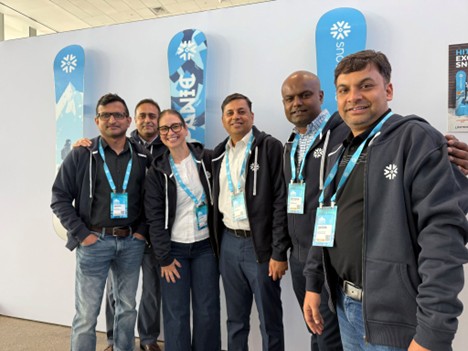 Members of the ValueMomentum team at the 2025 Snowflake Summit